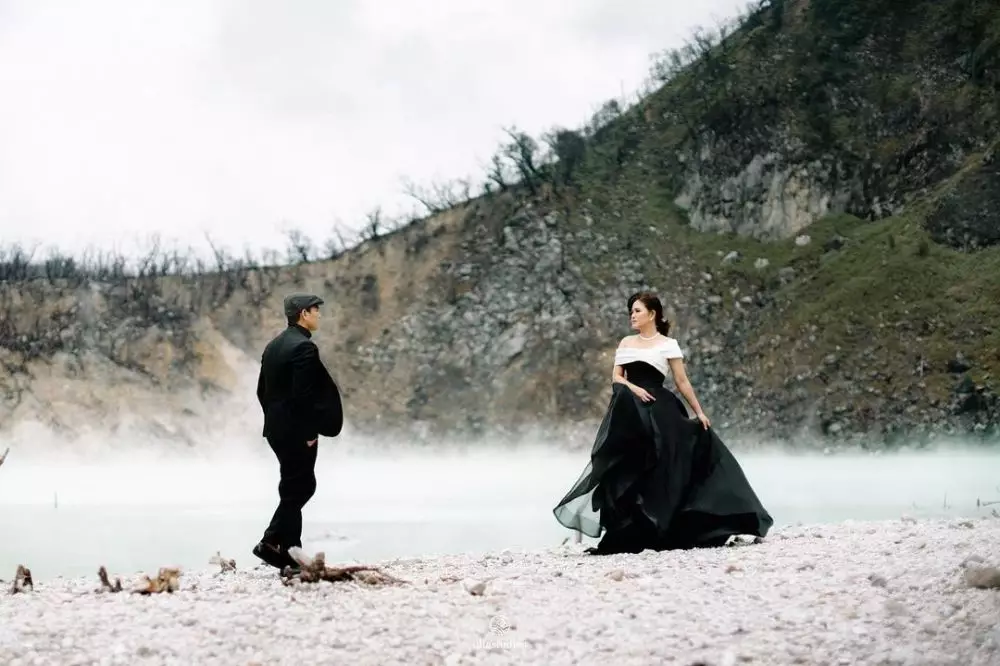 prewedding masayu clara dan qausar harta © instagram