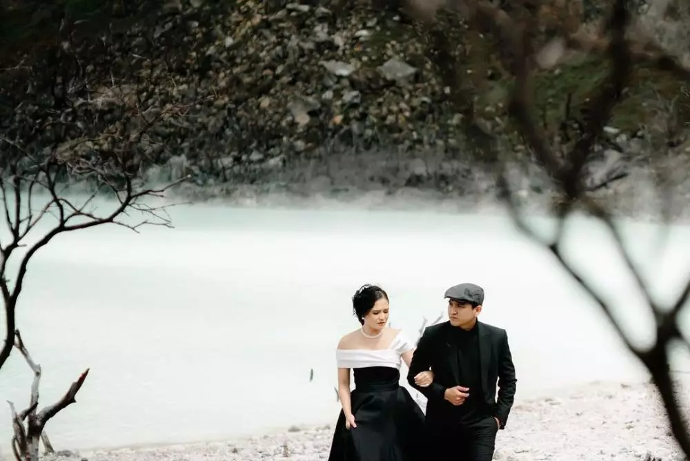 prewedding masayu clara dan qausar harta © instagram