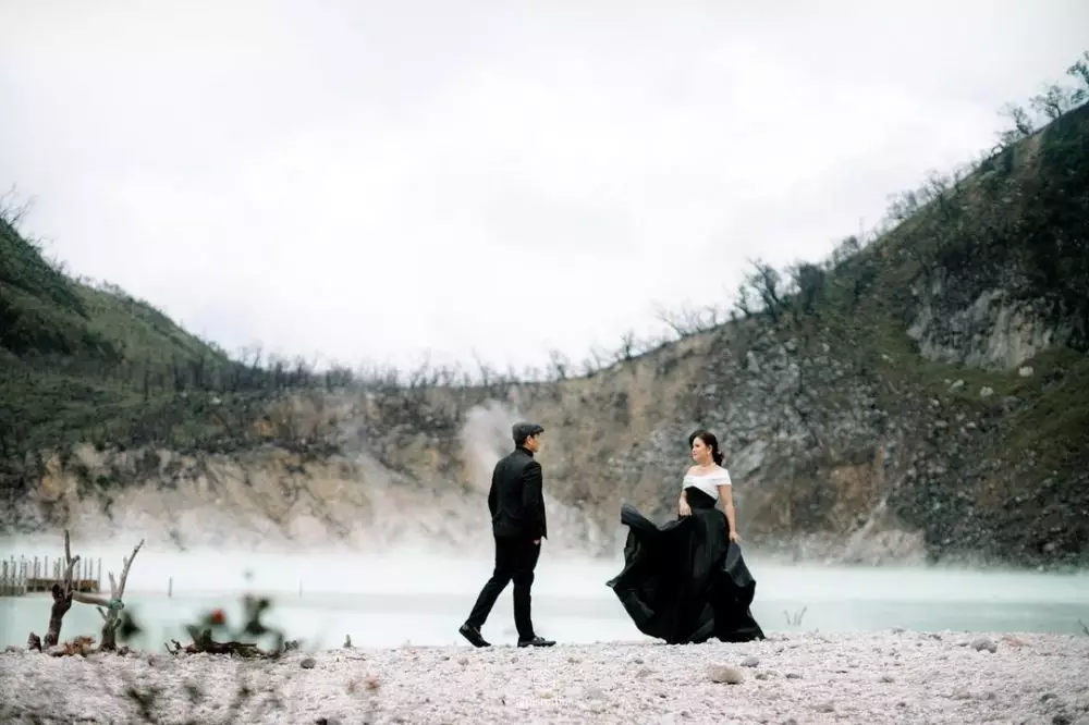 prewedding masayu clara dan qausar harta © instagram