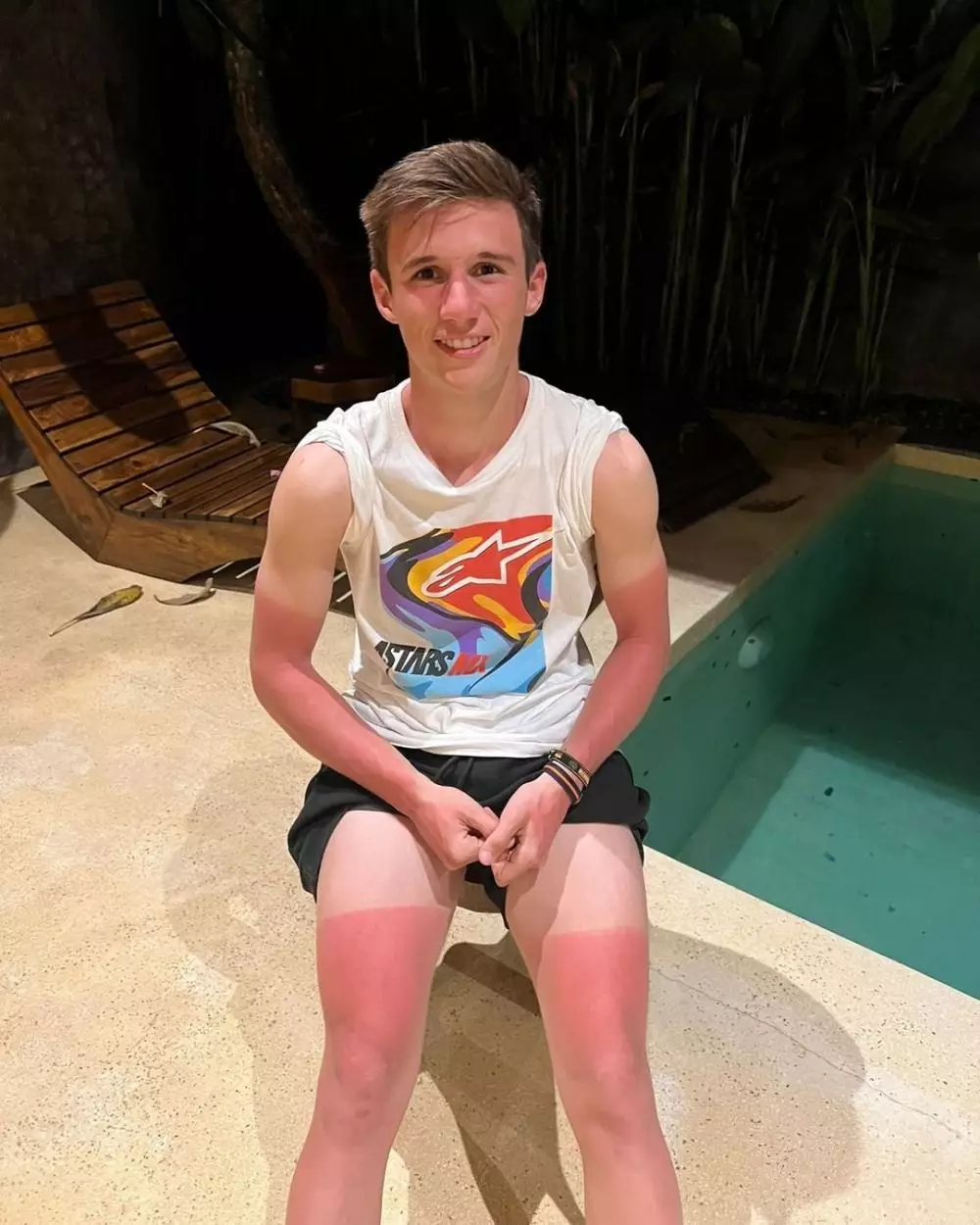 momen lucu pembalap motogp saat kepanasan © berbagai sumber