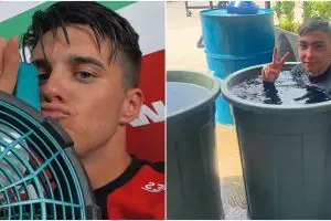 10 Momen lucu pembalap MotoGP saat ngadem, tingkahnya menggelitik