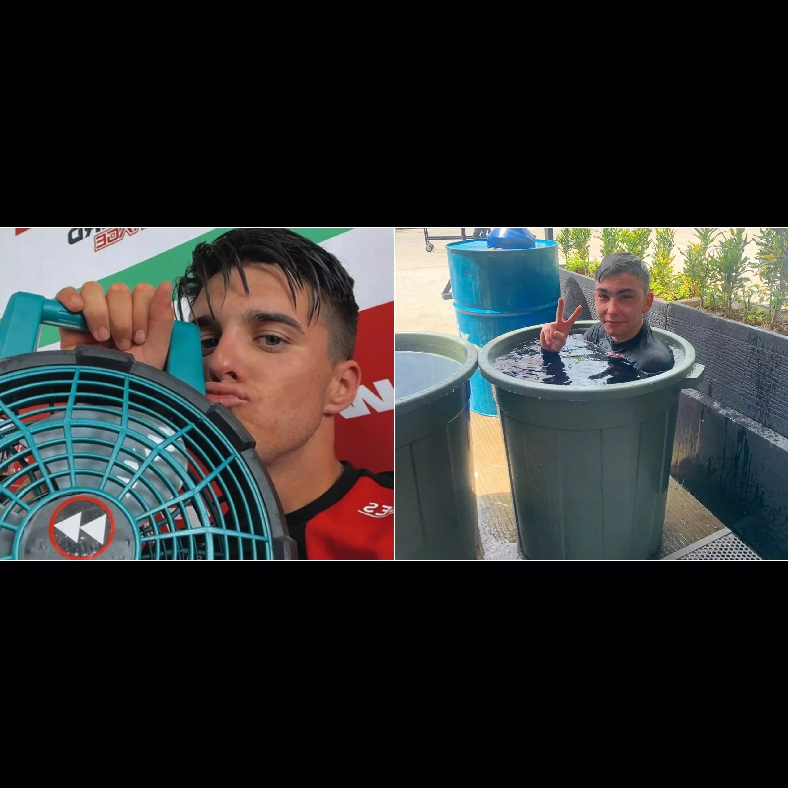 10 Momen lucu pembalap MotoGP saat ngadem, tingkahnya menggelitik