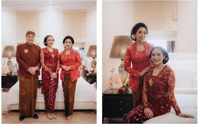 Momen siraman Putri Tanjung © 2022 berbagai sumber Momen siraman Putri Tanjung © 2022 berbagai sumber