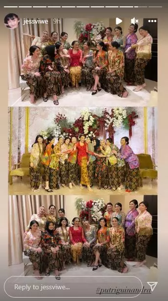 Momen siraman Putri Tanjung © 2022 berbagai sumber Momen siraman Putri Tanjung © 2022 berbagai sumber