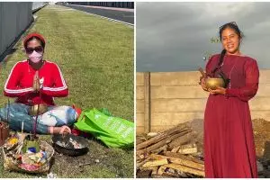 9 Potret Rara Istiati, pawang hujan di sirkuit MotoGP Mandalika