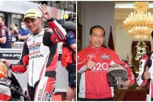 Mario Aji finish ke-14 kelas Moto3 di MotoGP Mandalika