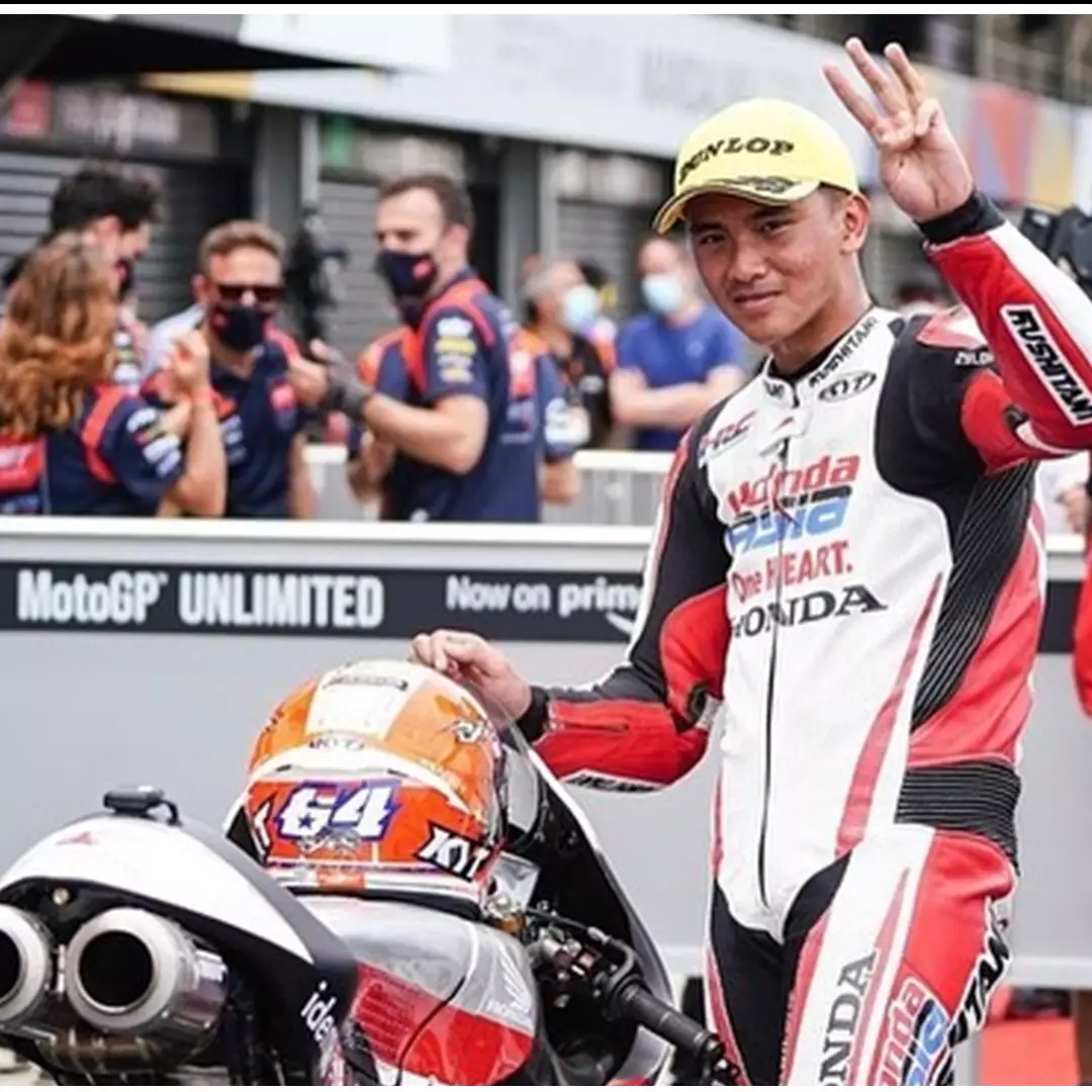 Mario Aji finish ke-14 kelas Moto3 di MotoGP Mandalika
