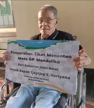 Ridwan Kamil pembalap legendaris nonton MotoGP © 2022 berbagai sumber