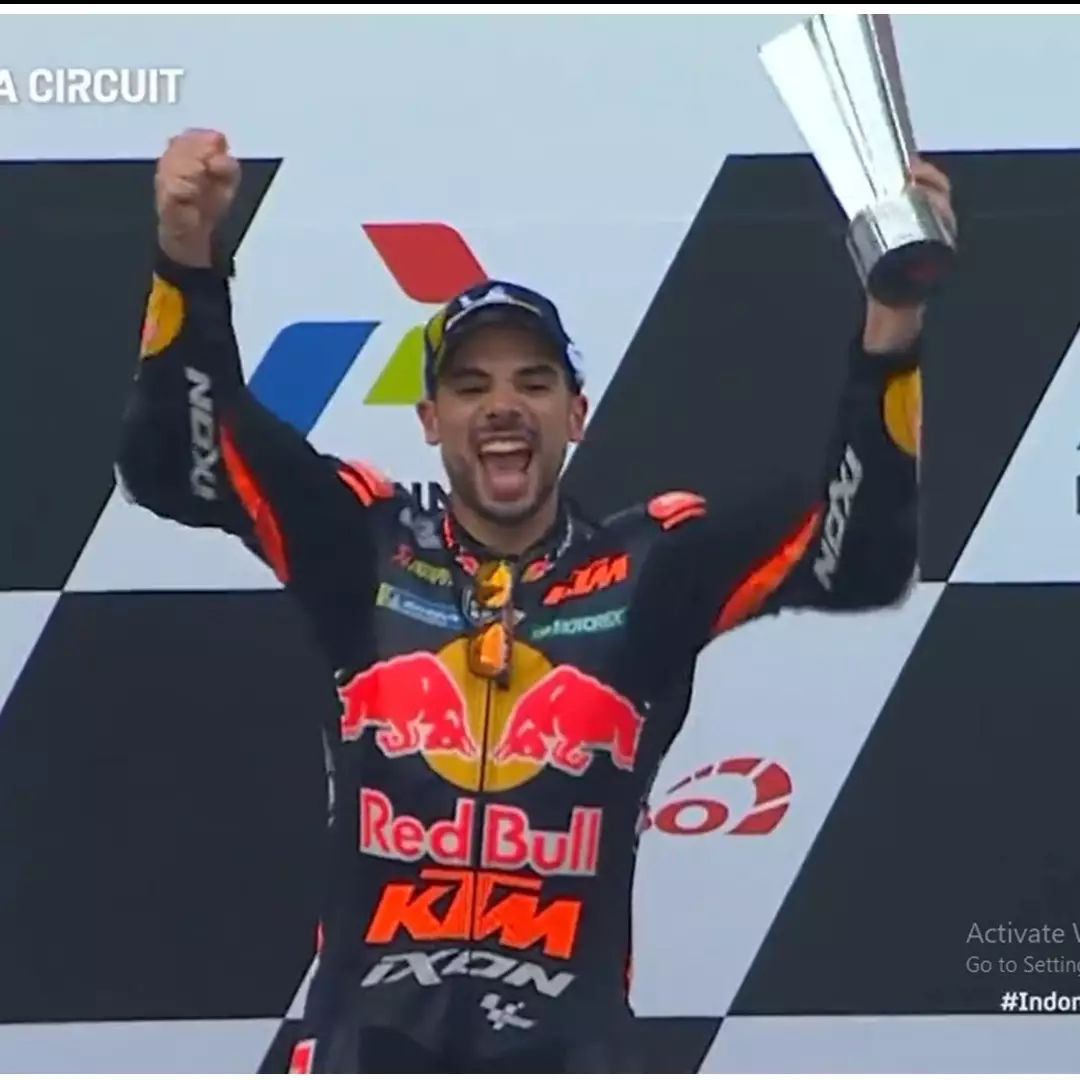 Juara MotoGP Mandalika, Miguel Oliveira persembahkan untuk staf hotel