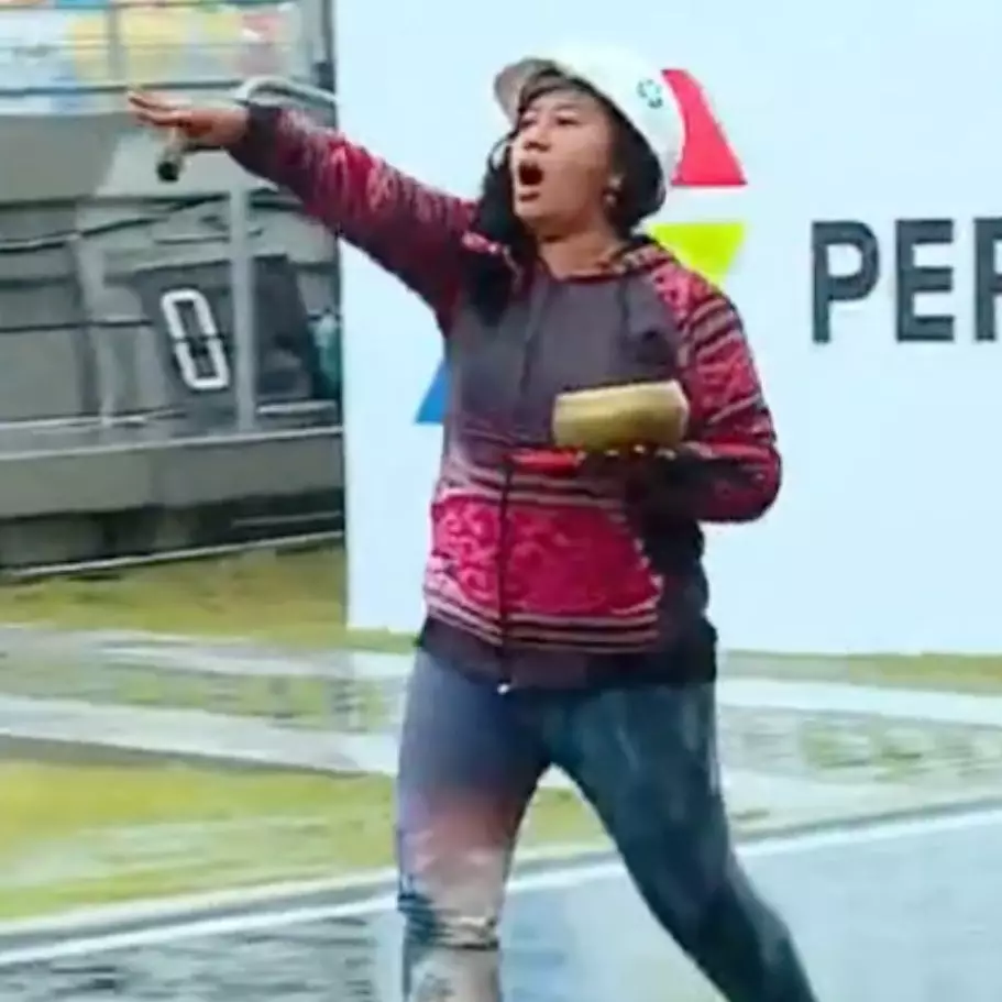 Viral aksi pawang hujan di Sirkuit Mandalika, ditiru Fabio Quartararo