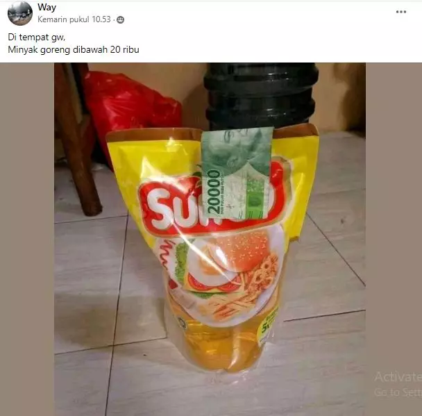 akibat minyak goreng mahal © berbagai sumber