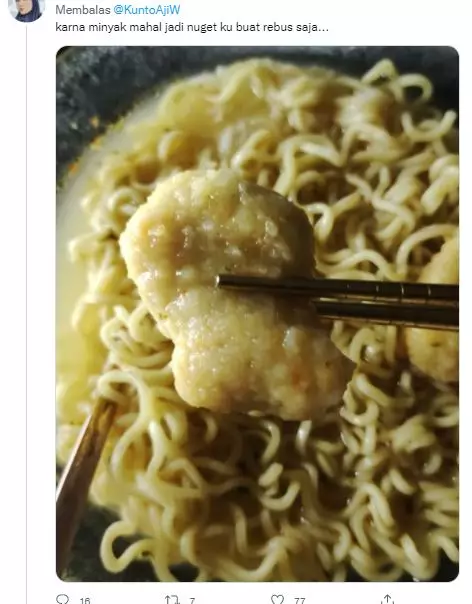 akibat minyak goreng mahal © berbagai sumber