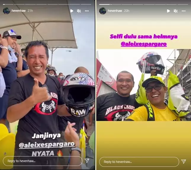 pria yang dapat helm Aleix Espargaro Berbagai sumber