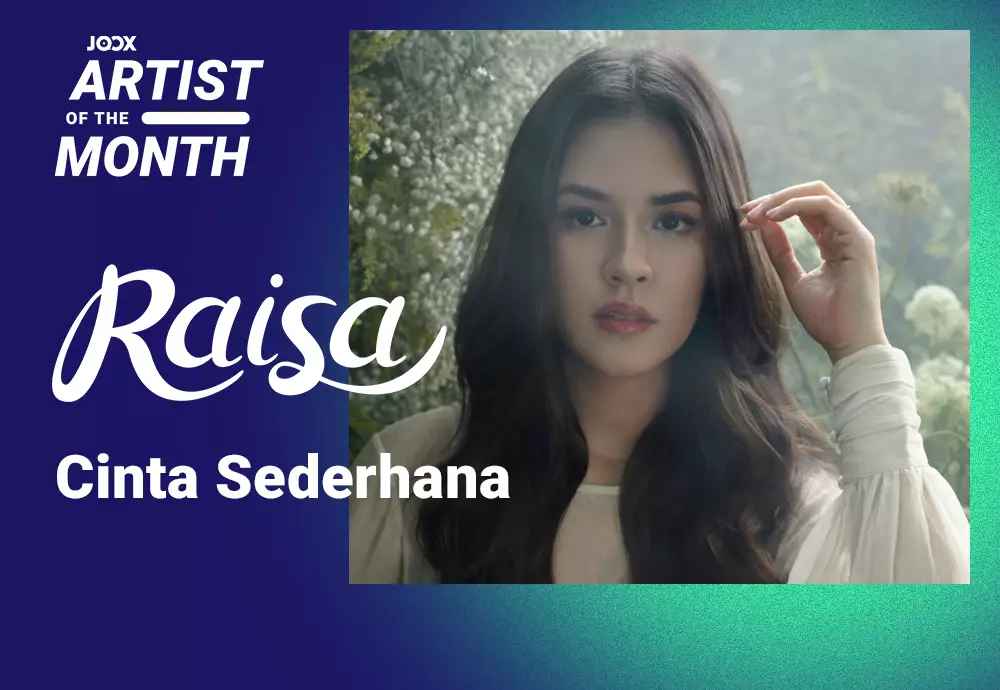 Raisa JOOX Artist of The Month © 2022 brilio.net