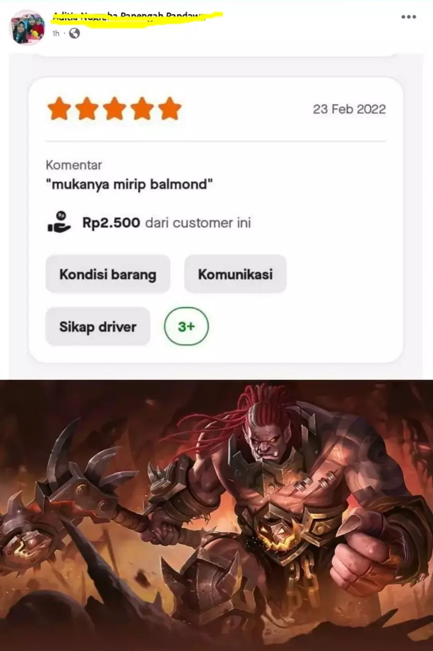 alasan beri rating bagus © Instagram