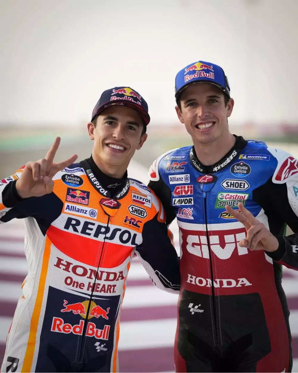 potret kompak marc marquez dan alex marquez © instagram potret kompak marc marquez dan alex marquez © instagram