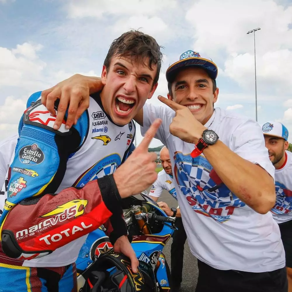 potret kompak marc marquez dan alex marquez © instagram potret kompak marc marquez dan alex marquez © instagram