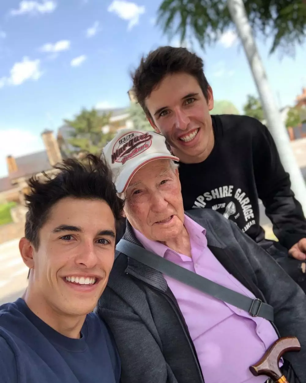 potret kompak marc marquez dan alex marquez © instagram potret kompak marc marquez dan alex marquez © instagram