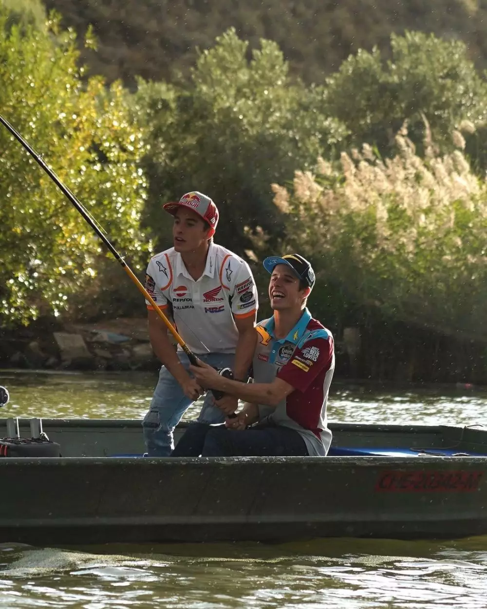 potret kompak marc marquez dan alex marquez © instagram potret kompak marc marquez dan alex marquez © instagram