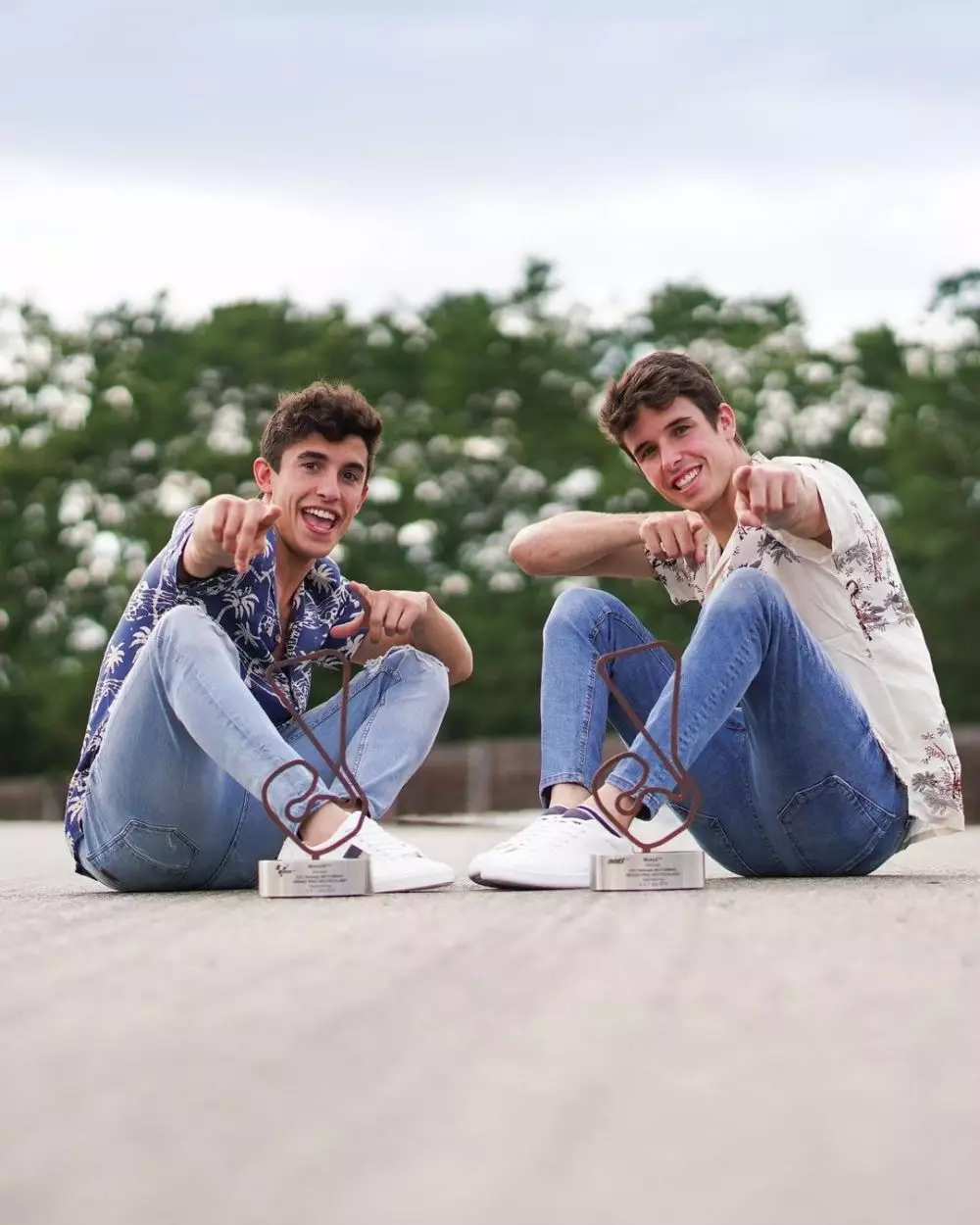 potret kompak marc marquez dan alex marquez © instagram potret kompak marc marquez dan alex marquez © instagram