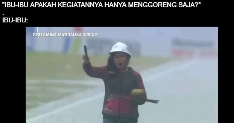 Meme pawang hujan MotoGP Mandalika © berbagai sumber