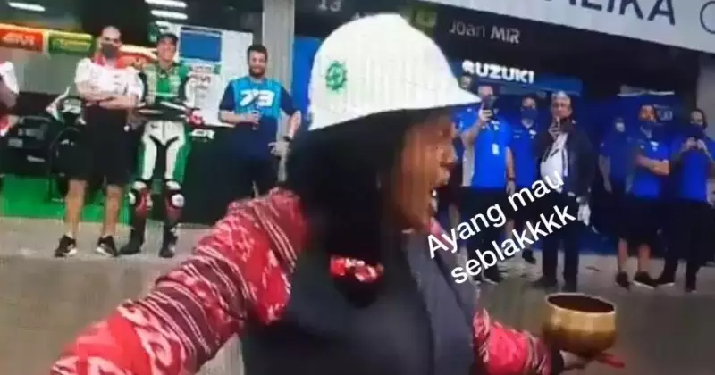 Meme pawang hujan MotoGP Mandalika © berbagai sumber