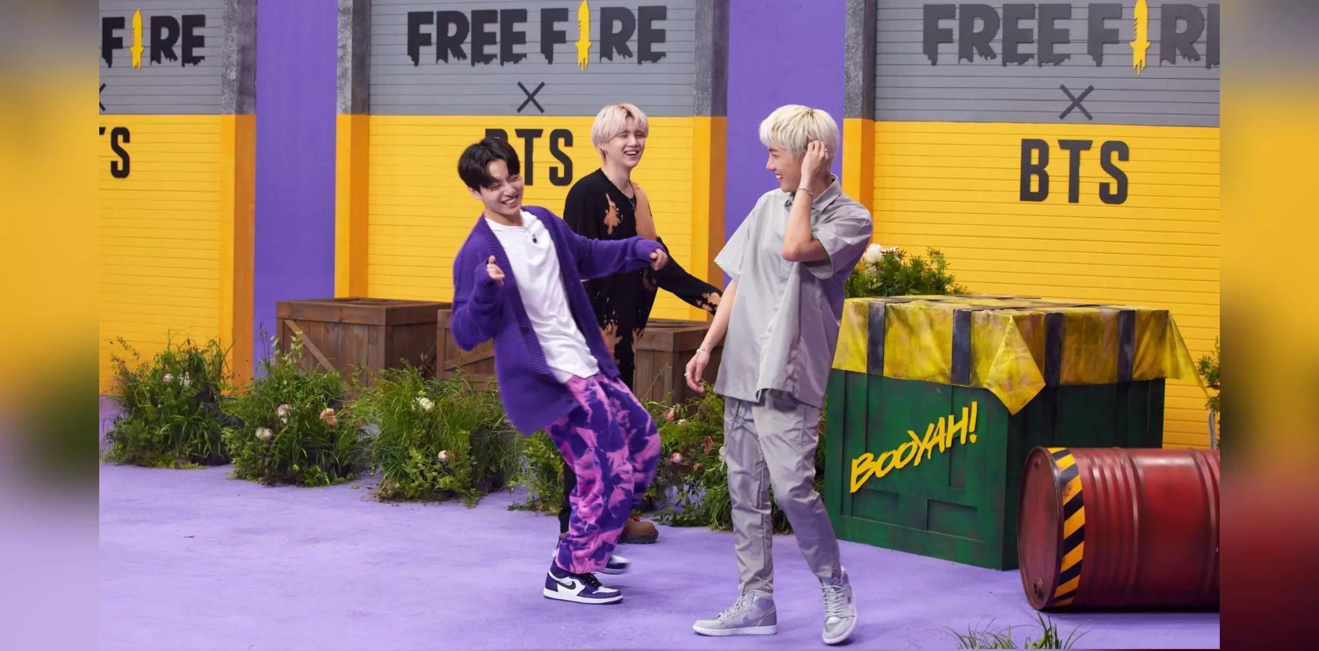 Kolaborasi dengan BTS, Free Fire punya tampilan baru lho