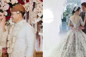 11 Pernikahan mewah anak konglomerat, Putri Tanjung usung adat Jawa