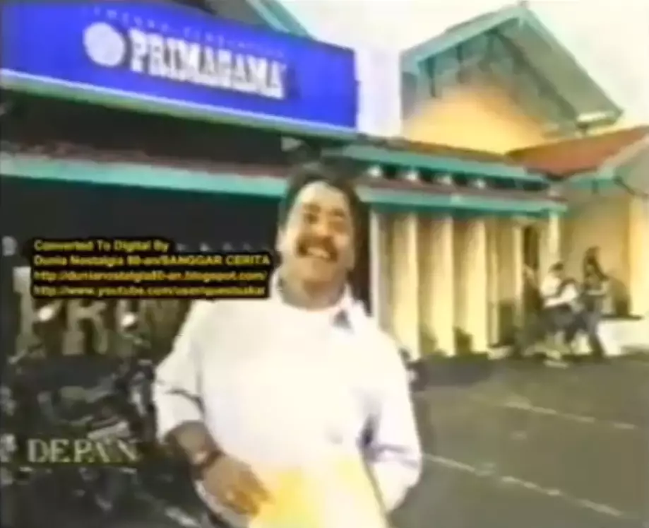 gaya Rano Karno muda jadi bintang iklan © berbagai sumber