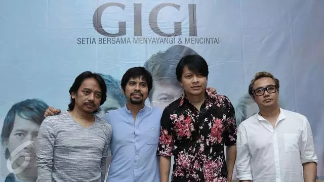 potret lawas band Gigi © berbagai sumber