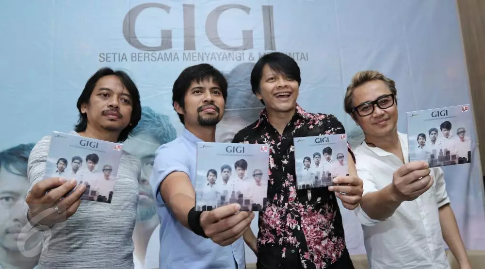 potret lawas band Gigi © berbagai sumber