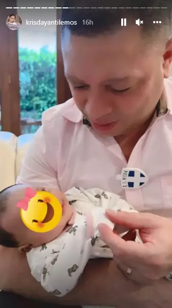 Momen Raul Lemos jenguk anak Aurel © Instagram