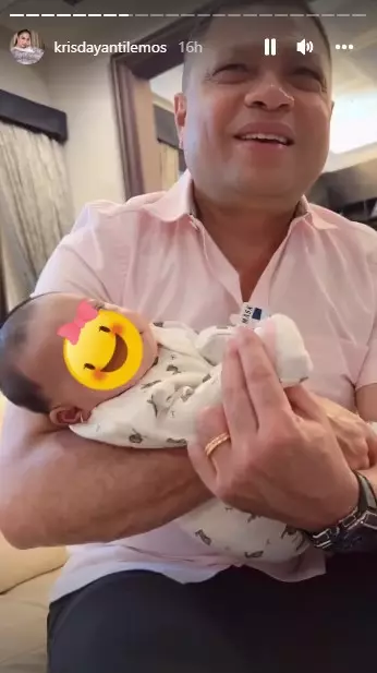 Momen Raul Lemos jenguk anak Aurel © Instagram