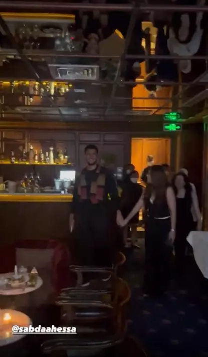 Momen mesra Wulan Guritno dan Sabda Ahessa © Instagram