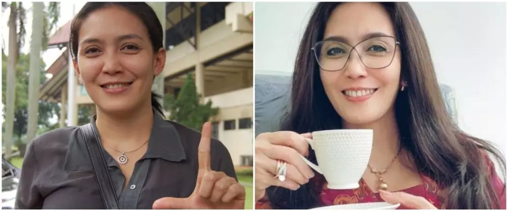 potret dulu dan kini Rieke Diah Pitaloka © berbagai sumber potret dulu dan kini Rieke Diah Pitaloka © berbagai sumber