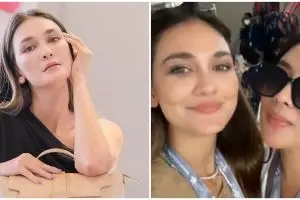 Dikira foto bareng Syahrini, momen Luna Maya nonton MotoGP tuai atensi