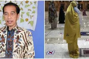 Jokowi perbolehkan tarawih dan mudik, syarat vaksin 2 kali dan booster