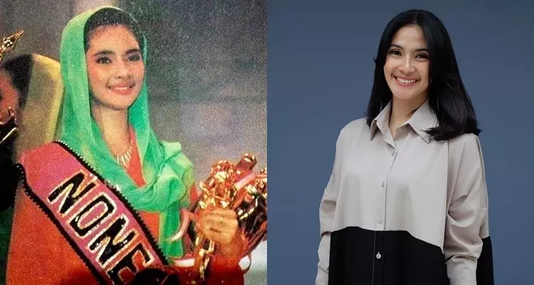 aktris usia 40-an saat remaja dan kini © berbagai sumber