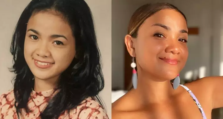 aktris usia 40-an saat remaja dan kini © berbagai sumber