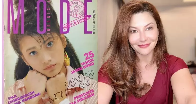 aktris usia 40-an saat remaja dan kini © berbagai sumber