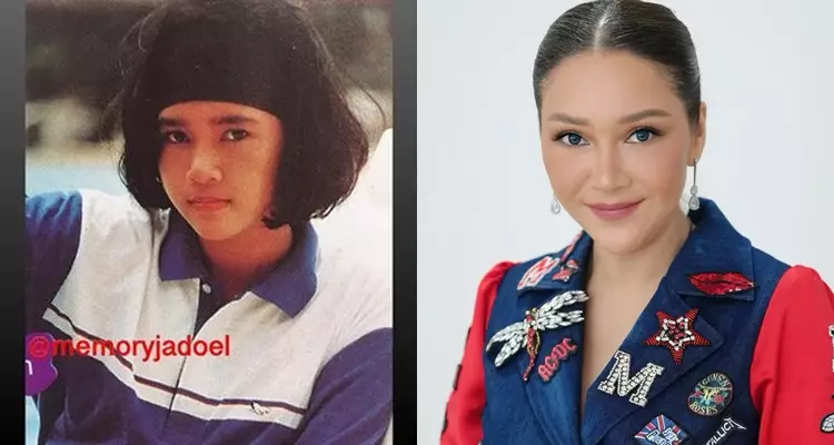 aktris usia 40-an saat remaja dan kini © berbagai sumber