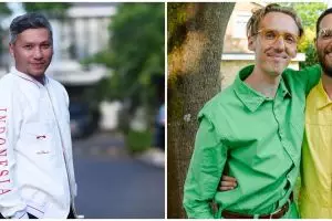 Bikin iri, ini momen akrab Gading Marten bareng grup musik Honne