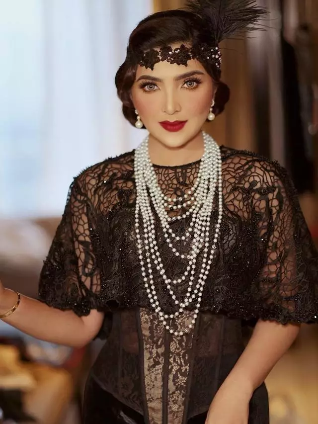 Gaya Ashanty di acara launching skincare © Instagram