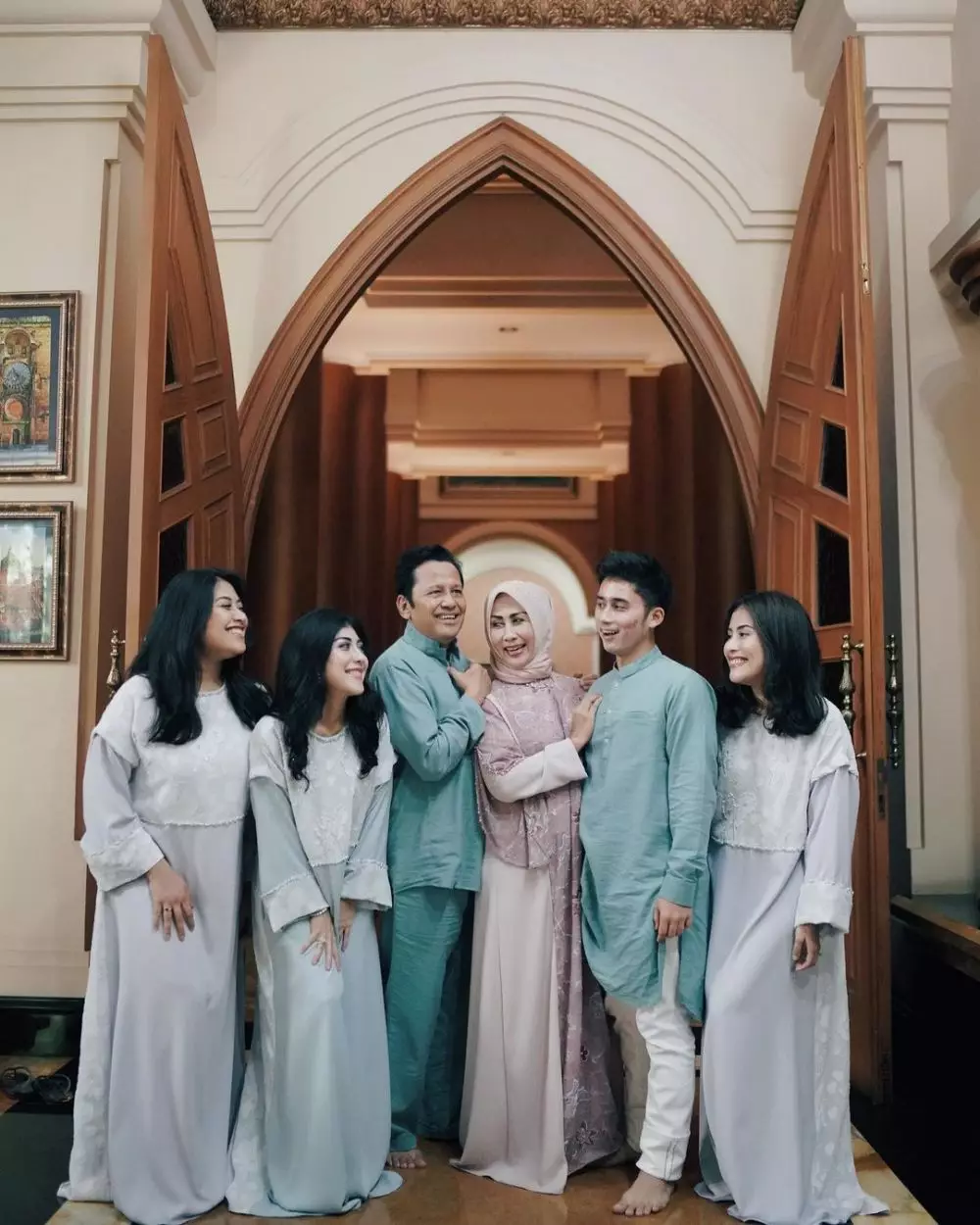 momen kompak alshad ahmad dan ketiga kakaknya © instagram