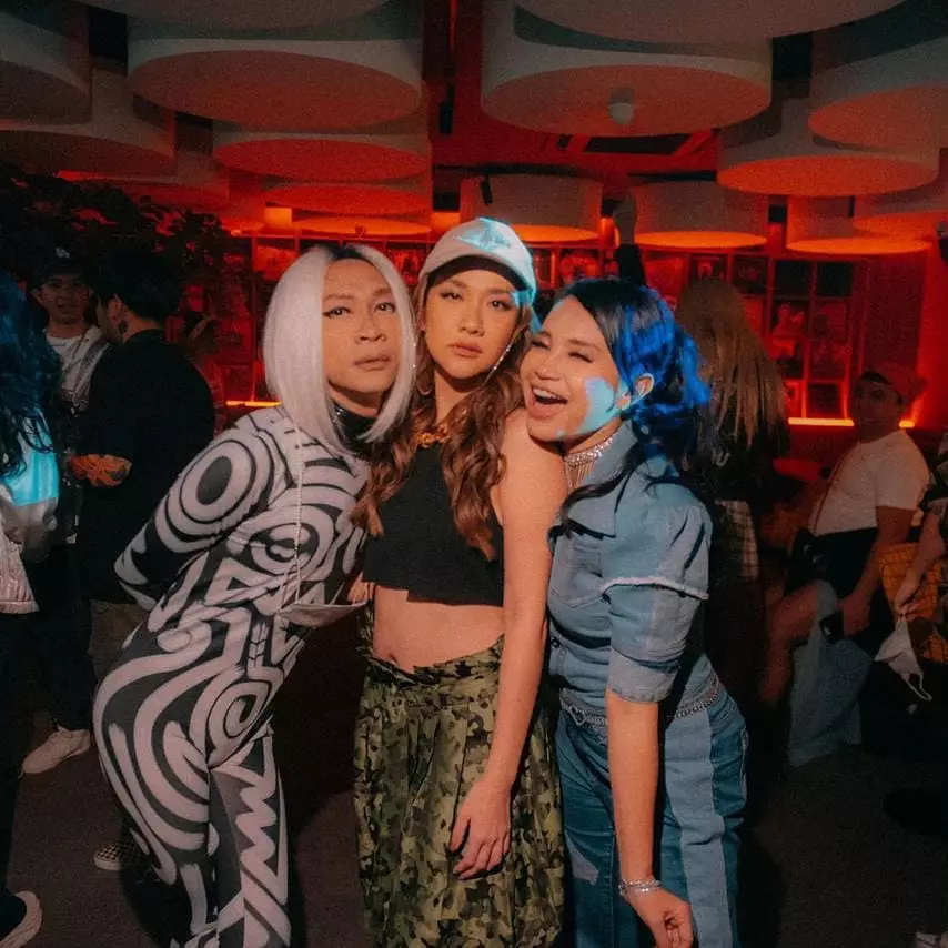 gaya nyentrik aming hadiri ulang tahun © instagram gaya nyentrik aming hadiri ulang tahun © instagram