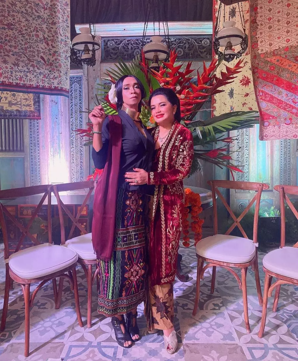 gaya nyentrik aming hadiri ulang tahun © instagram gaya nyentrik aming hadiri ulang tahun © instagram