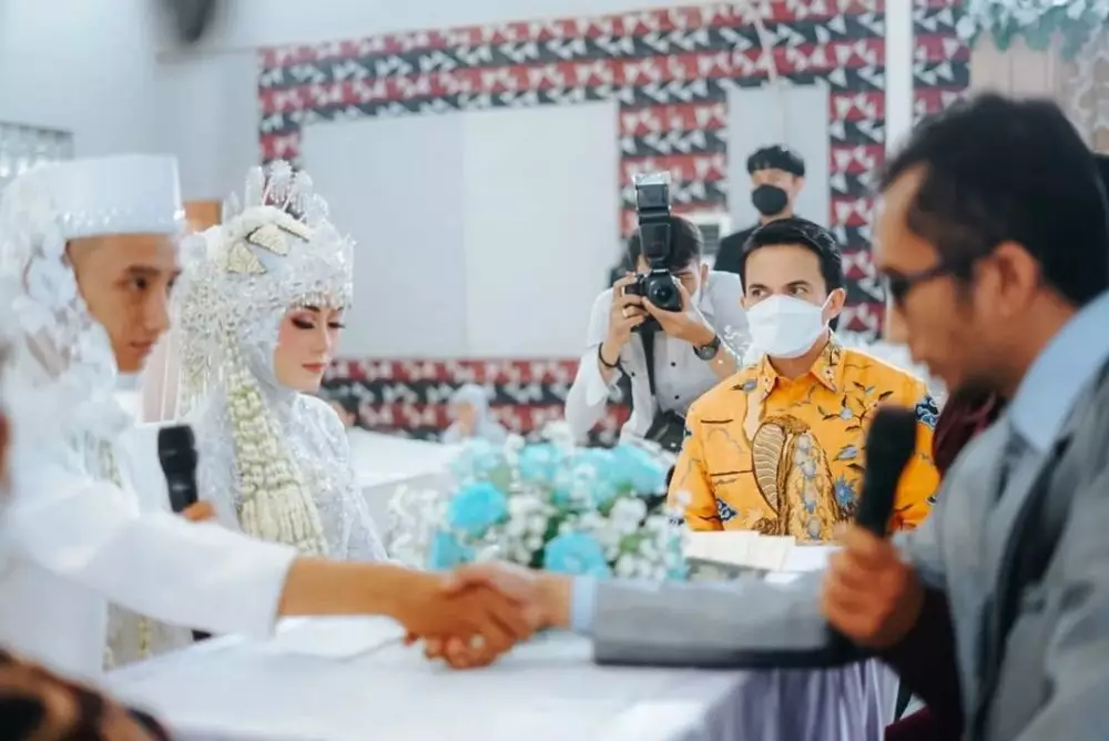 Momen Sahrul Gunawan jadi saksi nikah Instagram Momen Sahrul Gunawan jadi saksi nikah Instagram