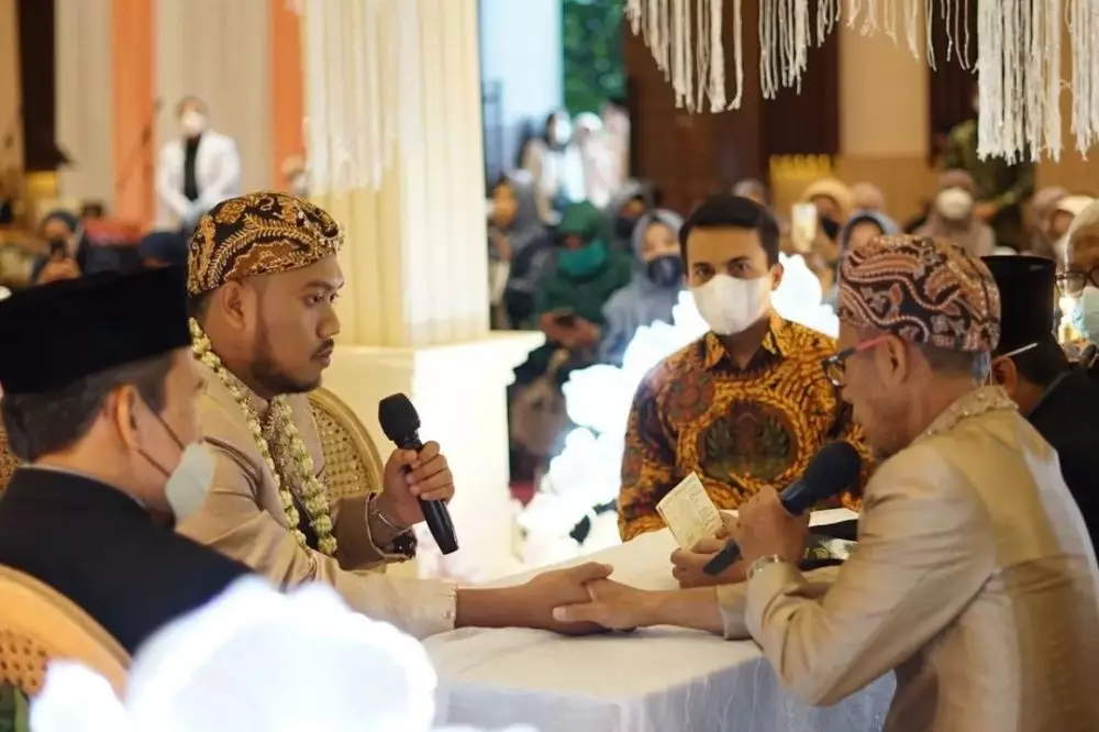 Momen Sahrul Gunawan jadi saksi nikah Instagram Momen Sahrul Gunawan jadi saksi nikah Instagram