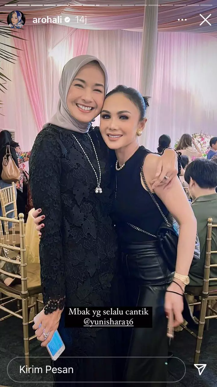 Gaya seleb di ulang tahun Krisdayanti  © berbagai sumber