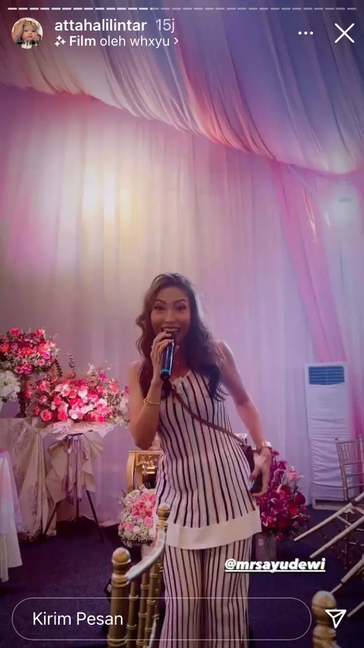 Gaya seleb di ulang tahun Krisdayanti  © berbagai sumber